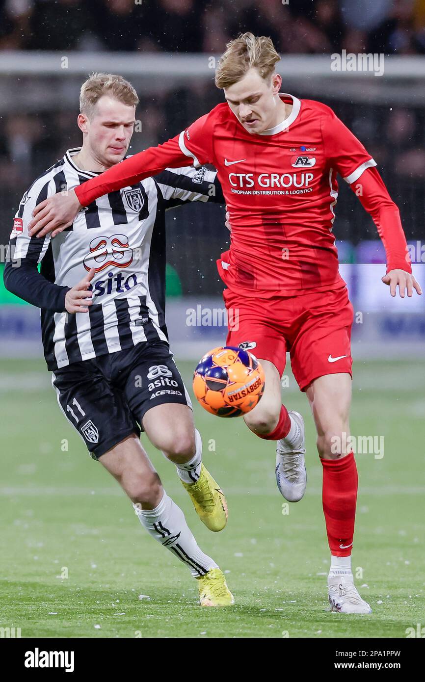 10032023 Sport Heracles v Jong AZ ALMELO, NETHERLANDS MARCH 10 Nikolai Laursen (Heracles 10032023 Sport Heracles v Jong AZ ALMELO, NETHERLANDS MARCH 10 Nikolai Laursen (Heracles
