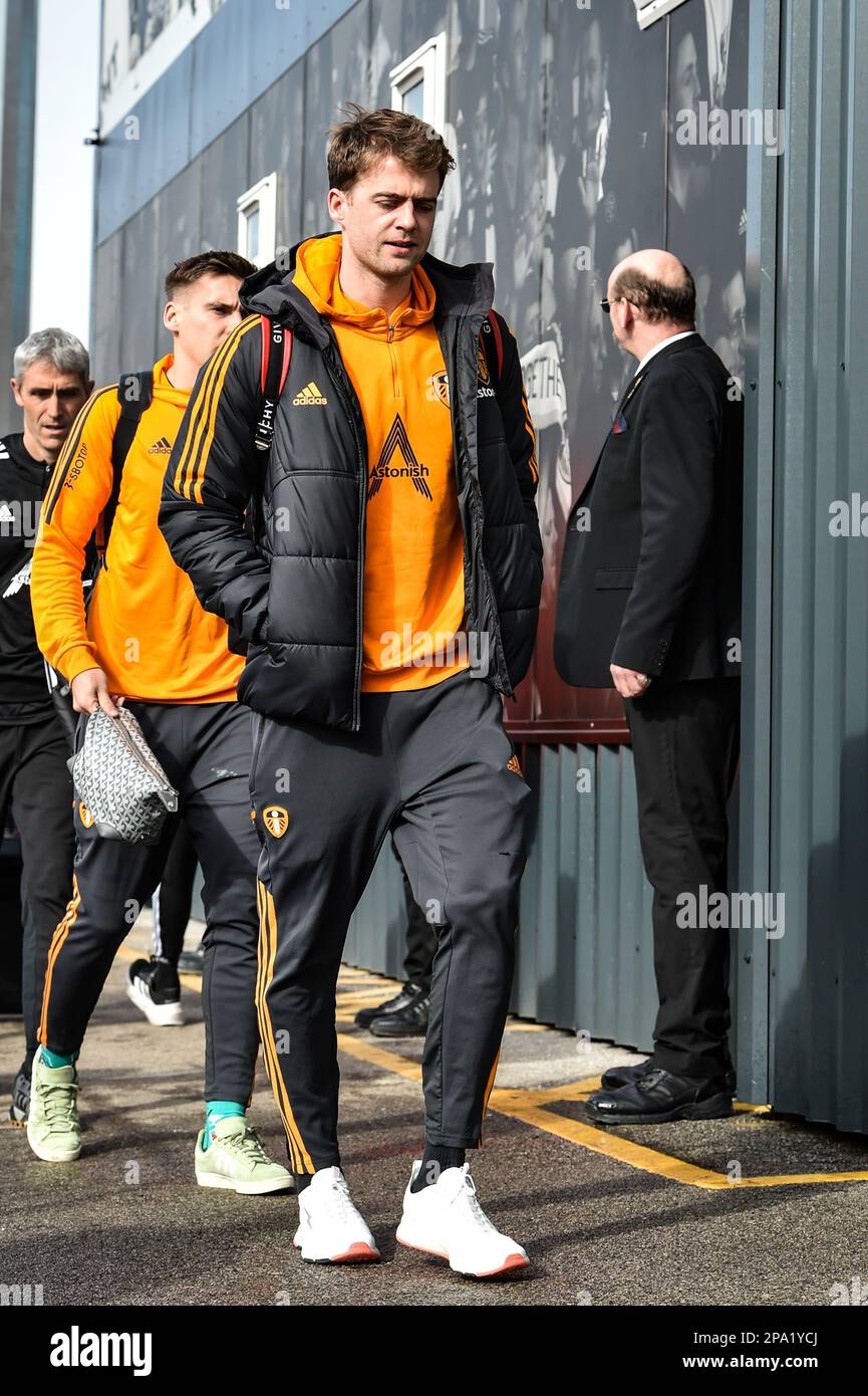 Elland Road, Leeds, Yorkshire, UK. 11th Mar, 2023. Premier League Football, Leeds United versus Brighton and Hove Albion; Patrick Bamford of Leeds United arriving at the ground Credit: Action Plus Sports/Alamy Live News Stock Photo