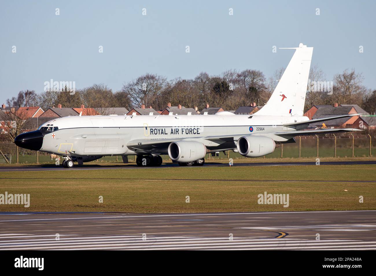 RC-135 Rivet Joint Stock Photo