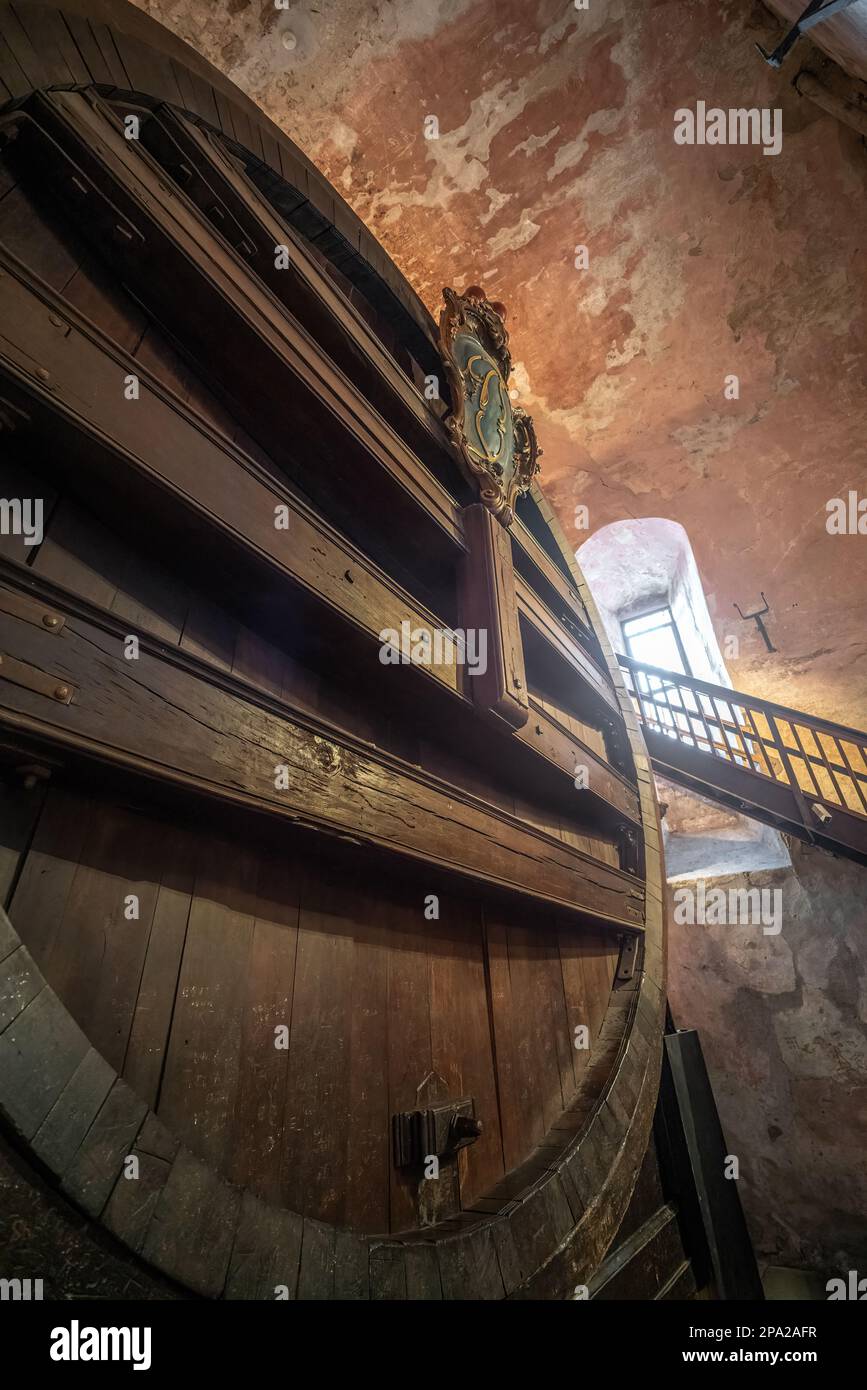 Heidelberg Tun Large Wine Barrel at Heidelberg Castle cellars