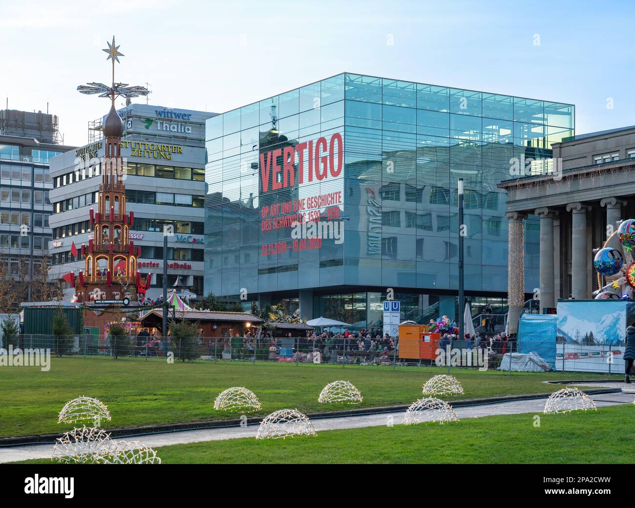 Kunstmuseum Stuttgart Museum of Art Stuttgart, Germany Stock Photo