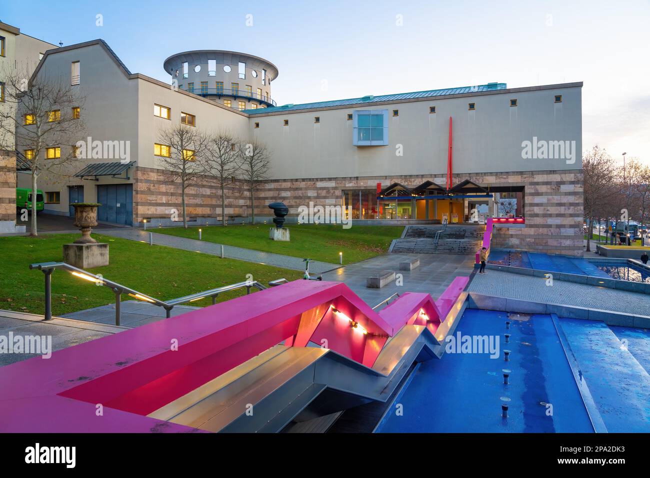 Haus der Geschichte Baden-Wurttemberg (House of History Baden-Wurttemberg) - Stuttgart, Germany Stock Photo