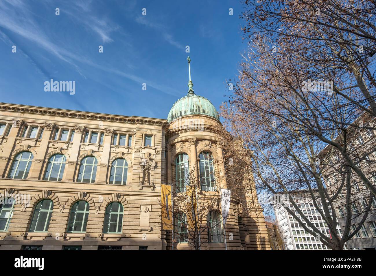 Haus der Wirtschaft (House of Economy) - Stuttgart, Germany Stock Photo