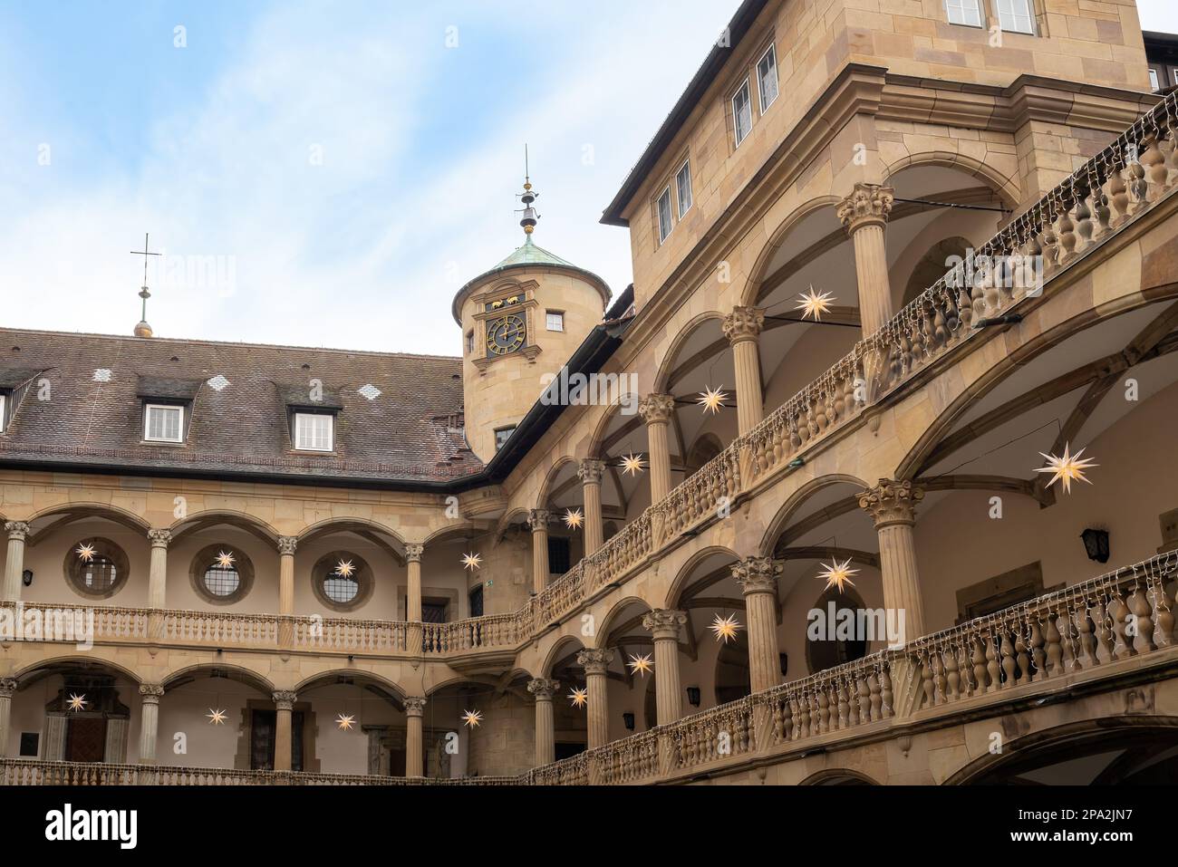 Old Castle (Altes Schloss) Courtyard - Landesmuseum Wurttemberg Museum ...