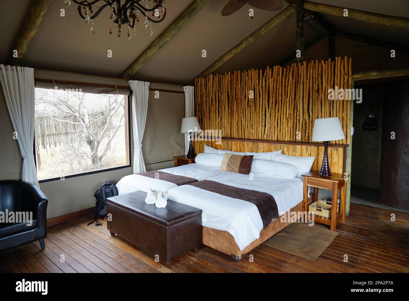 Luxury tent, near Windhouk, Republi, Windhoek, Namibia Stock Photo Alamy