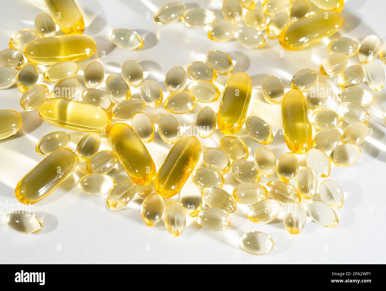 Vitamin D, omega 3, omega 6, Food supplement oil filled fish oil