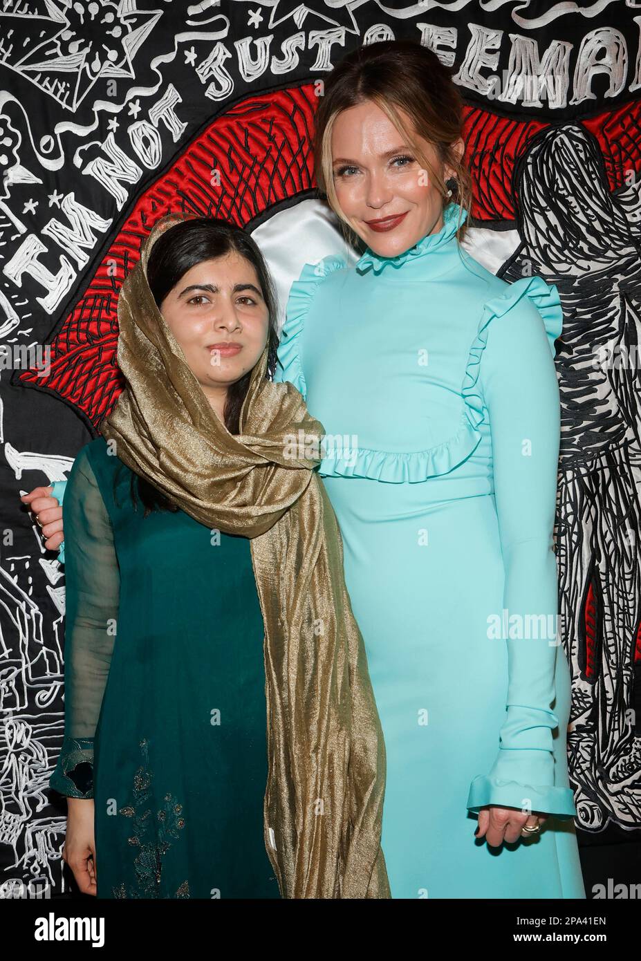 Los Angeles, Ca. 10th Mar, 2023. Malala Yousafzai, Katie Aselton at the