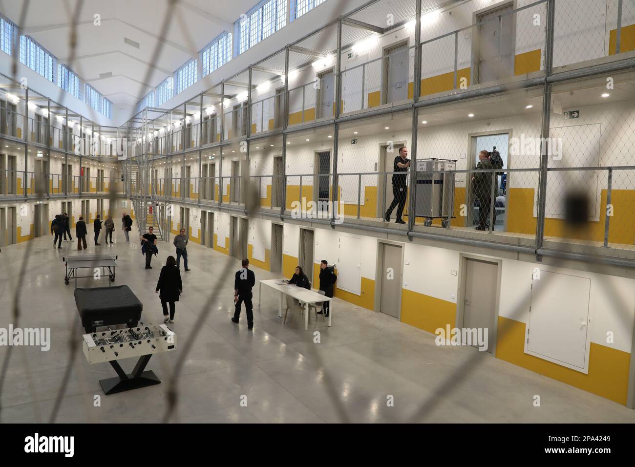 Illustration picture shows the transfer of 280 prisoners from the old ...