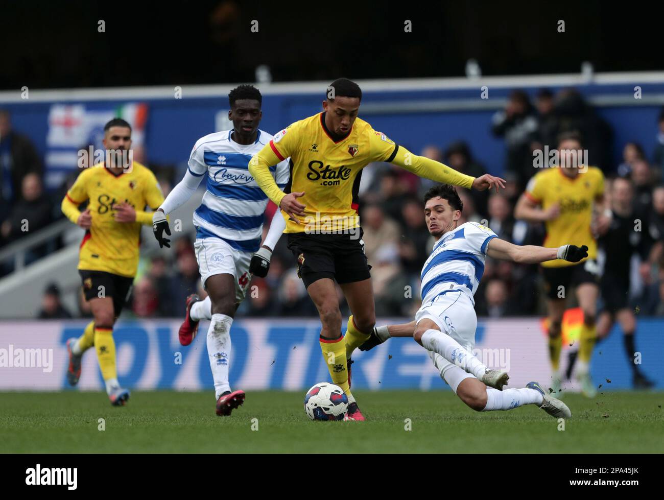 CHRIS KAMARA (SU) JASON DOZZELL (TH) SHEFFIELD UNITED V TOTTENHAM HOTSPUR  Stock Photo - Alamy