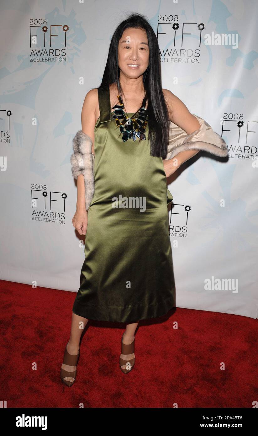 Designer Vera Wang arrives at the 36th Annual FIFI Awards Designer Vera Wang arrives at the 36th Annual FIFI Awards