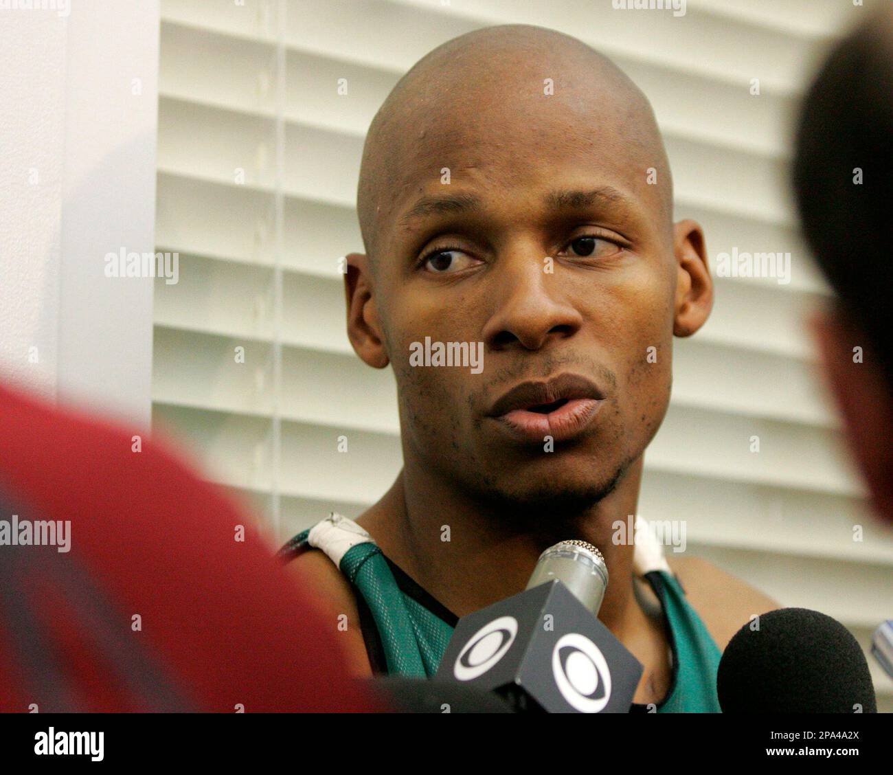 boston-celtics-ray-allen-speaks-the-media-at-the-team-s-training