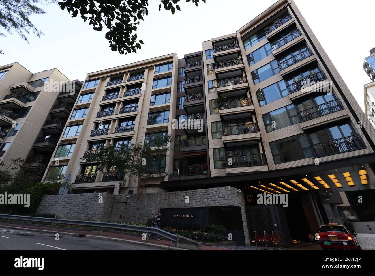 General view of KADOORIA, on Kadoorie Avenue, Kadooria Hill, Ho Man Tun, a disputed property in connection to the murder case of HK model Abby Choi Tin-fung in Lung Mei Village. 27FEB23 SCMP/ Dickson Lee Stock Photo