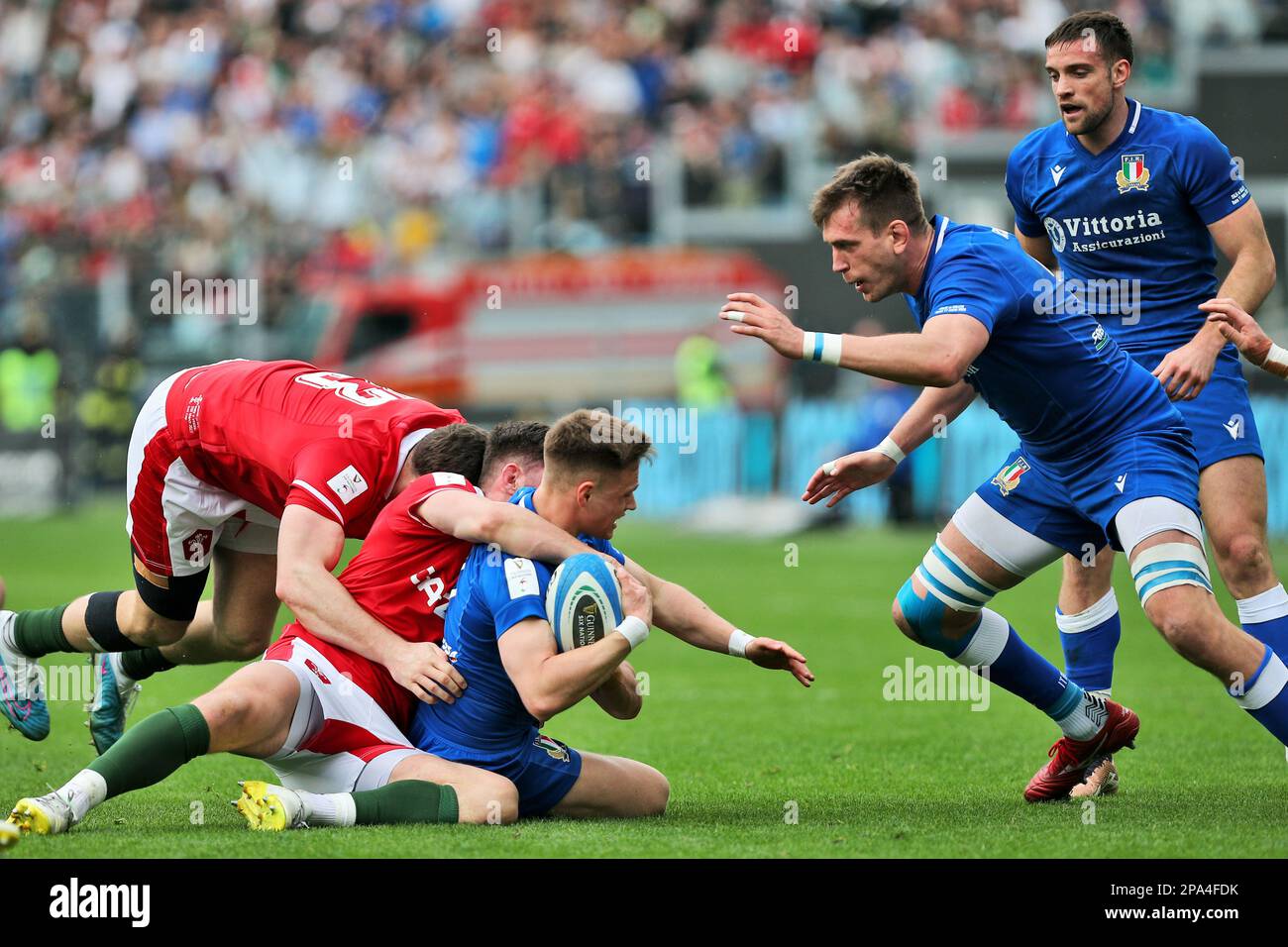Federico Ruzza Rugby Federico ruzza de italia hi-res stock photography and images - Alamy