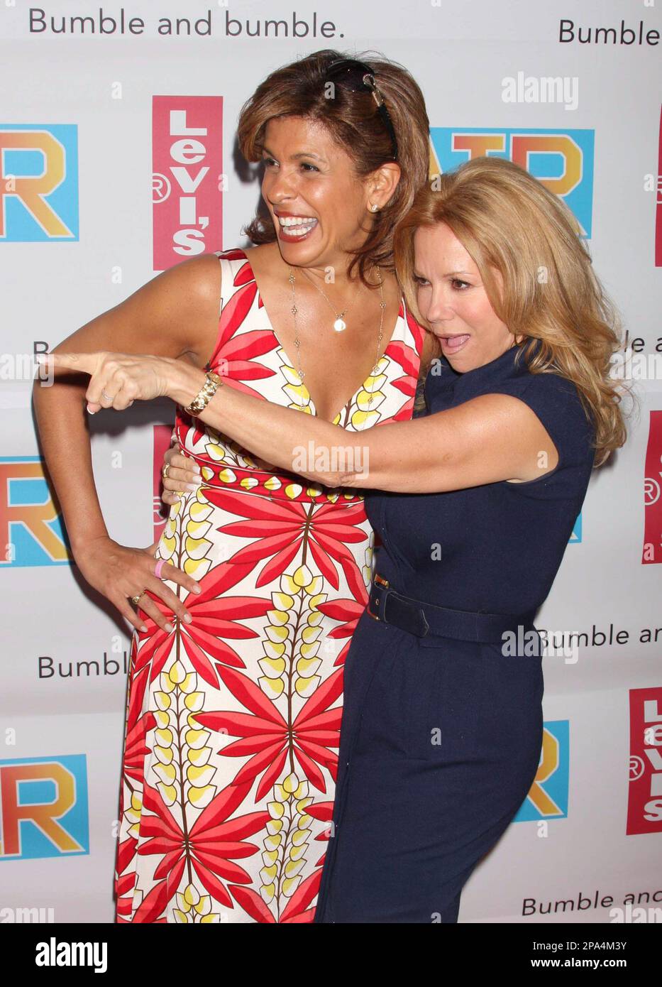 Hoda Kotb and Kathie Lee Gifford attend the opening night performance of the Broadway revival of 'Hair: The American Tribal Love-Rock Musical' at the Al Hirschfeld Theatre in New York City on March 31, 2009.  Photo Credit: Henry McGee/MediaPunch Stock Photo