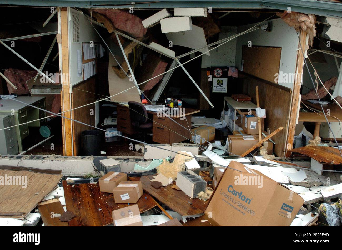 The storm that ripped through the Fredericksburg area late Thursday