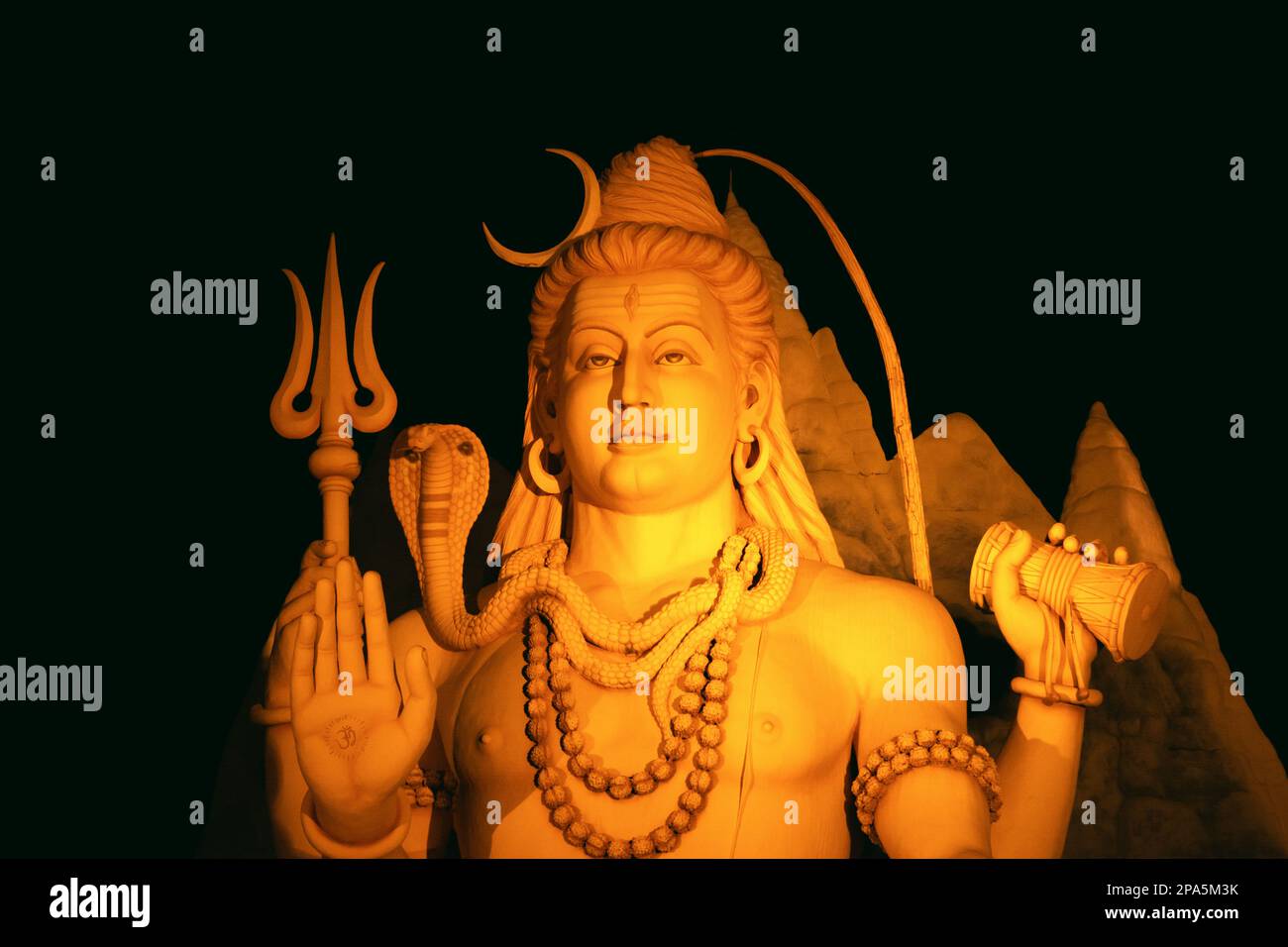 Beautiful Statue of Lord Shiva Stock Photo Alamy