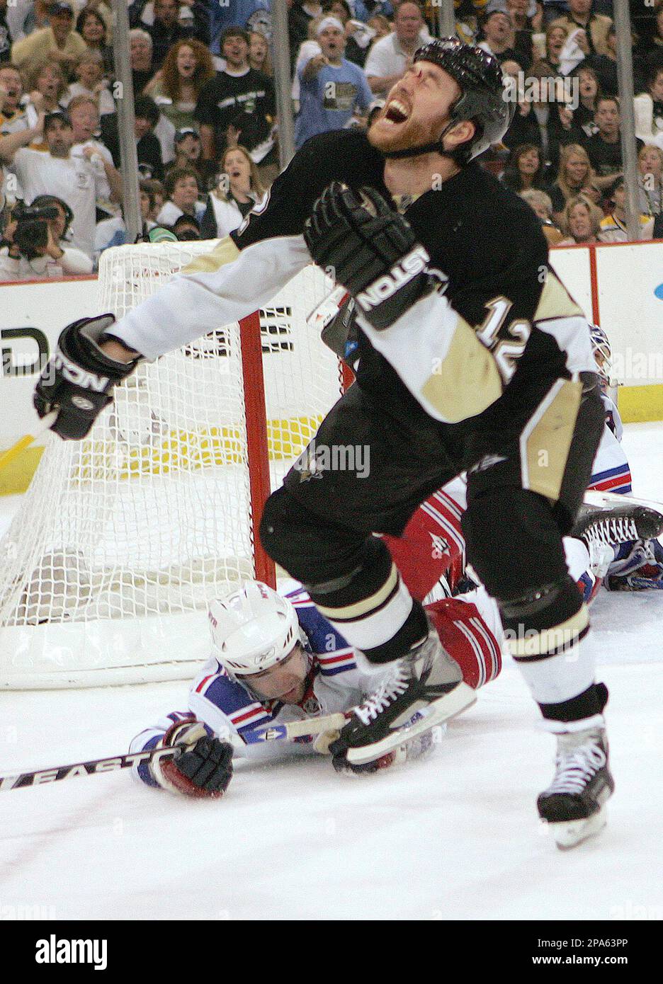 Pittsburgh Penguins Ryan Malone Signed 8x10