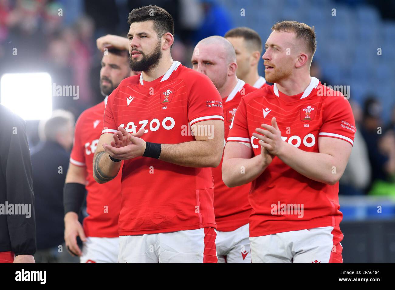 11th March 2023 ; Stadio Olimpico, Rome, Italy: 6-Nations International ...