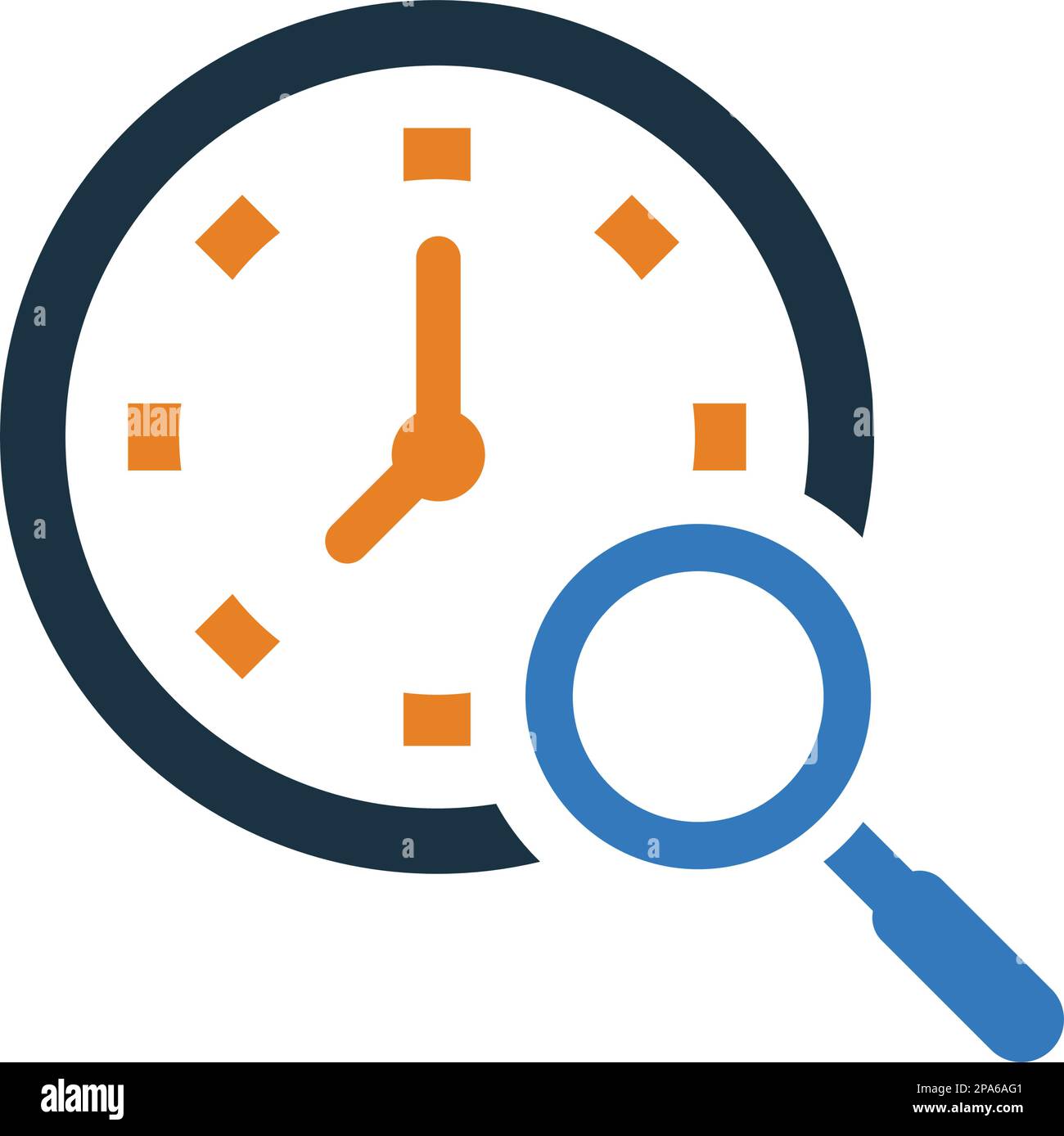 Search, time, duration icon Perfect use for print media, web, stock