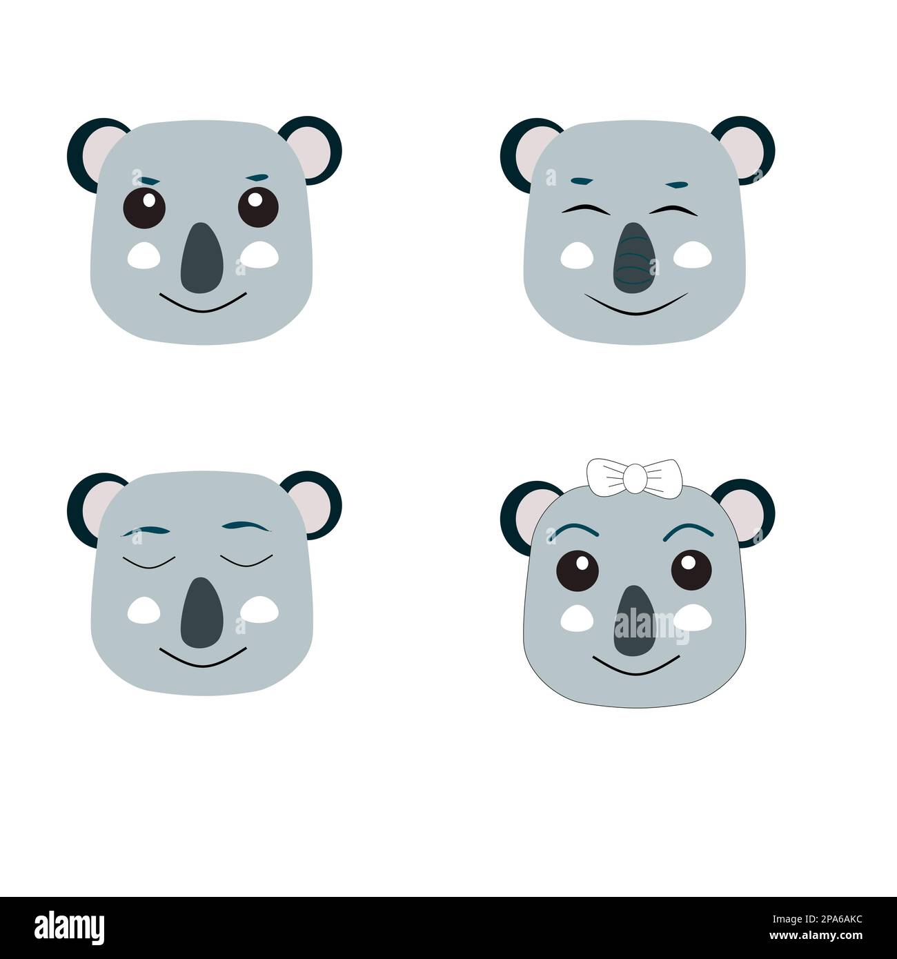 Les Koalas - Cute Transparent Stickers - Free Transparent PNG Clipart  Images Download