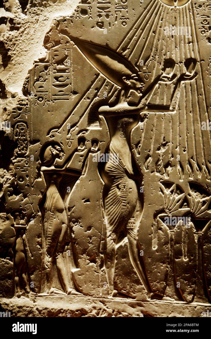 This Wednesday, Jan. 31, 2007 file photo shows a limestone relief 