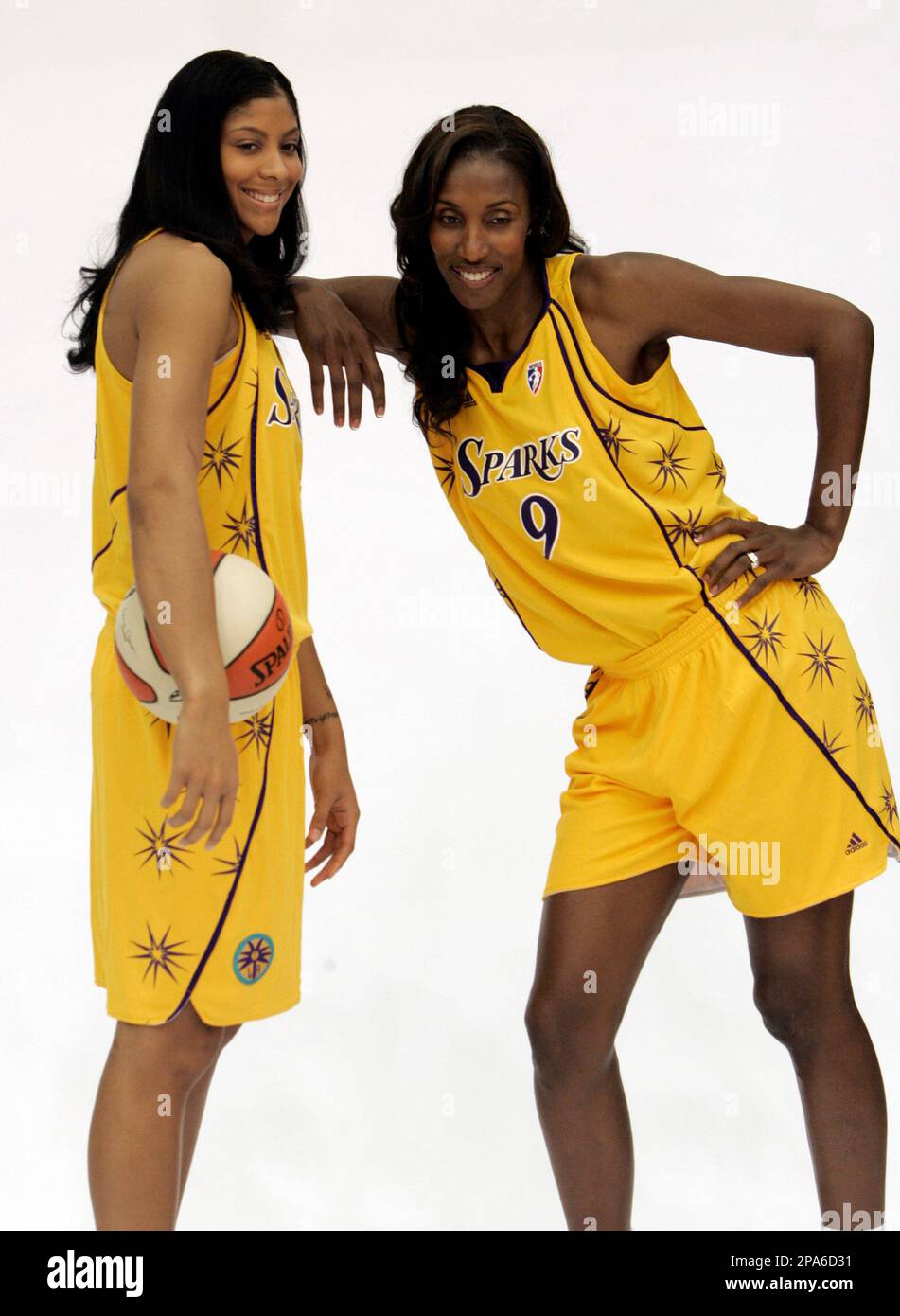 Candace Parker of the Los Angeles Sparks poses for a portrait