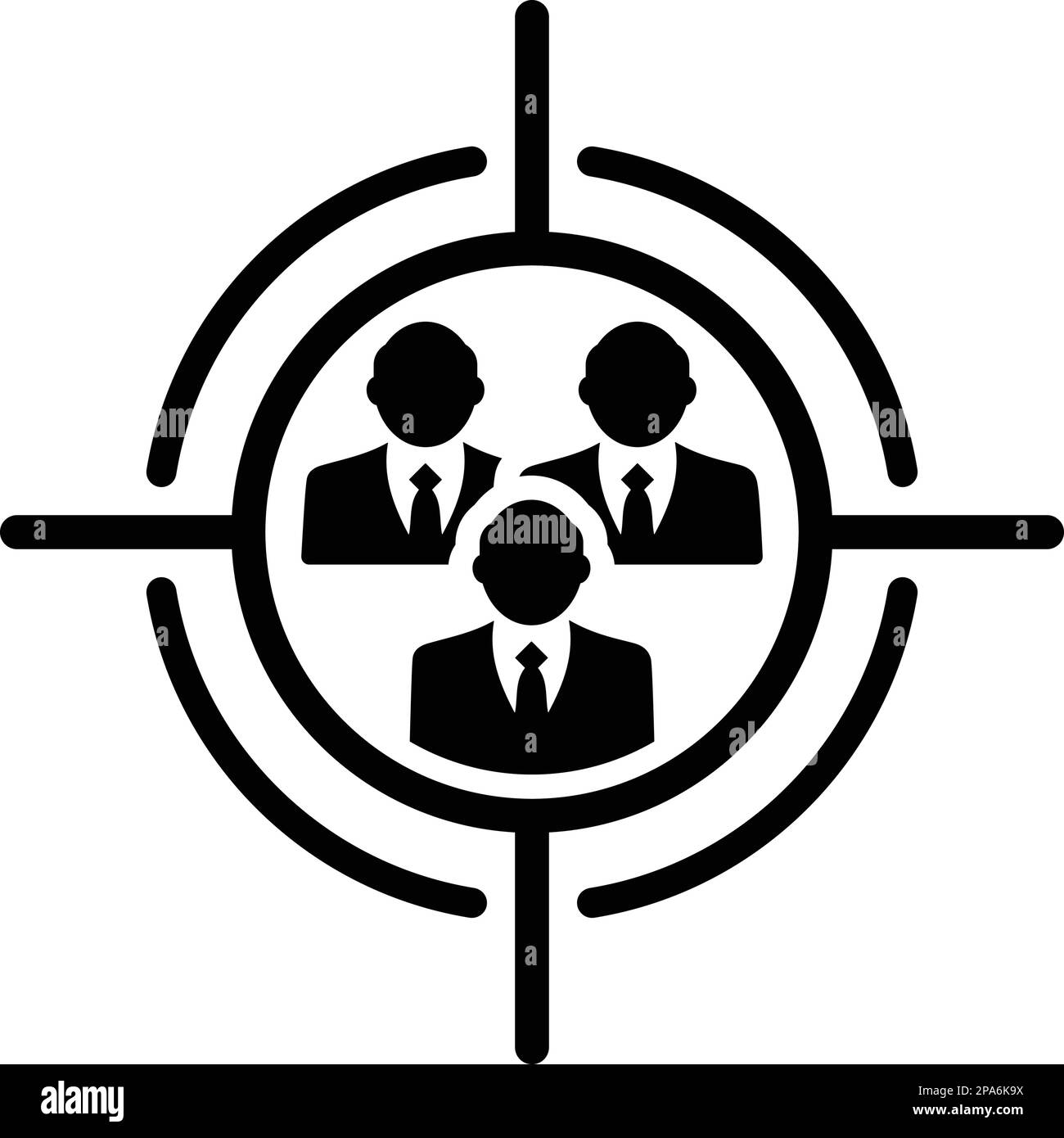 Team Goal icon. Flat style vector EPS use in infographics,web design