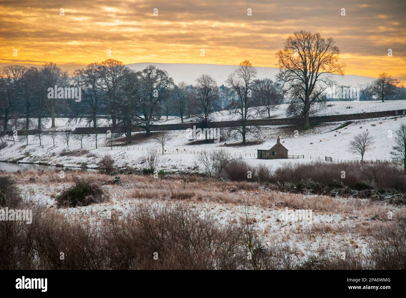 Westford fishing shiel beside the River Tweed on the Scottish side of