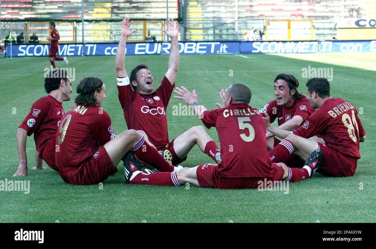 Celebrazione di un goal nel calcio italiano