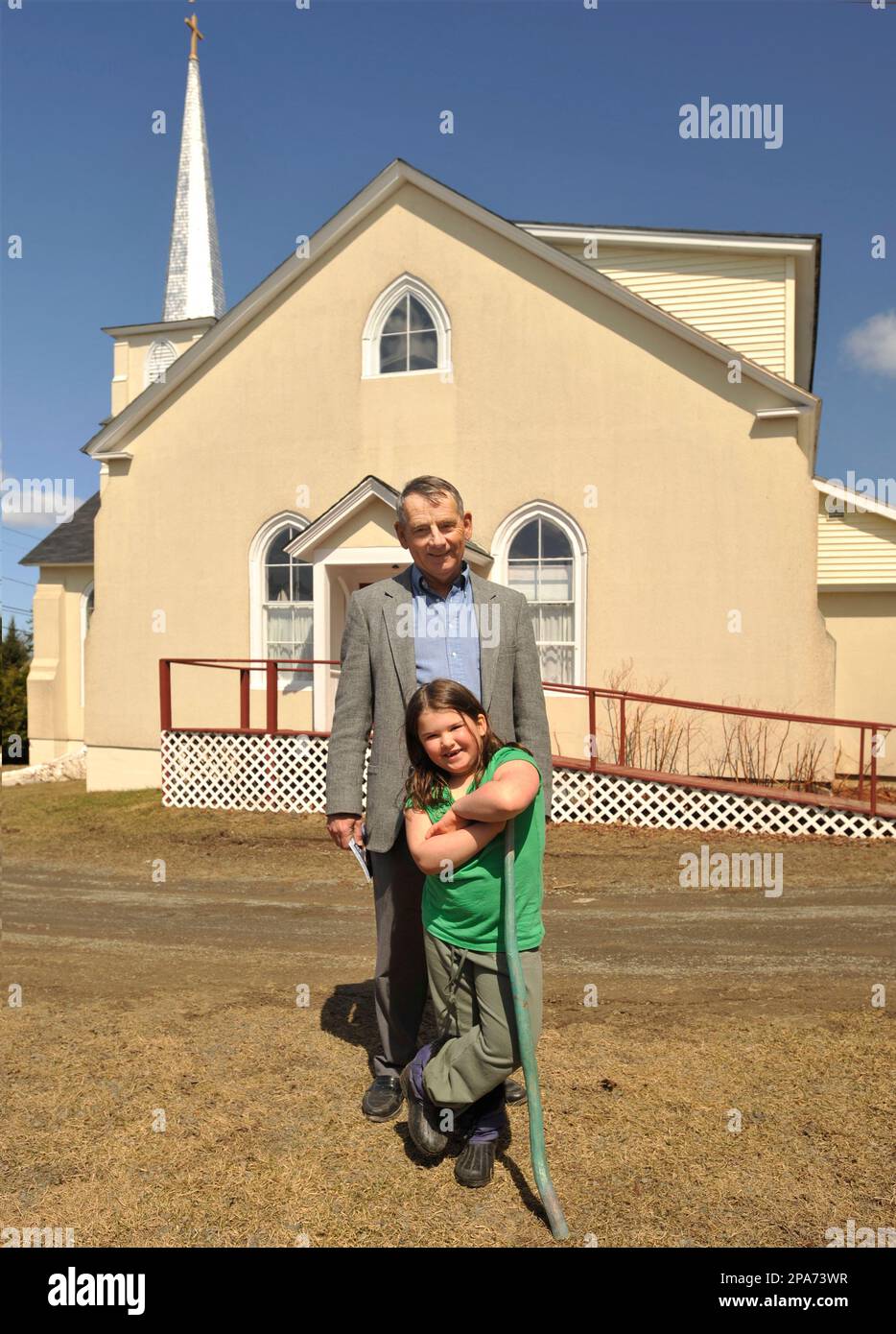 ** ADVANCE FOR SUNDAY, APRIL 27 **The Rev. James and his