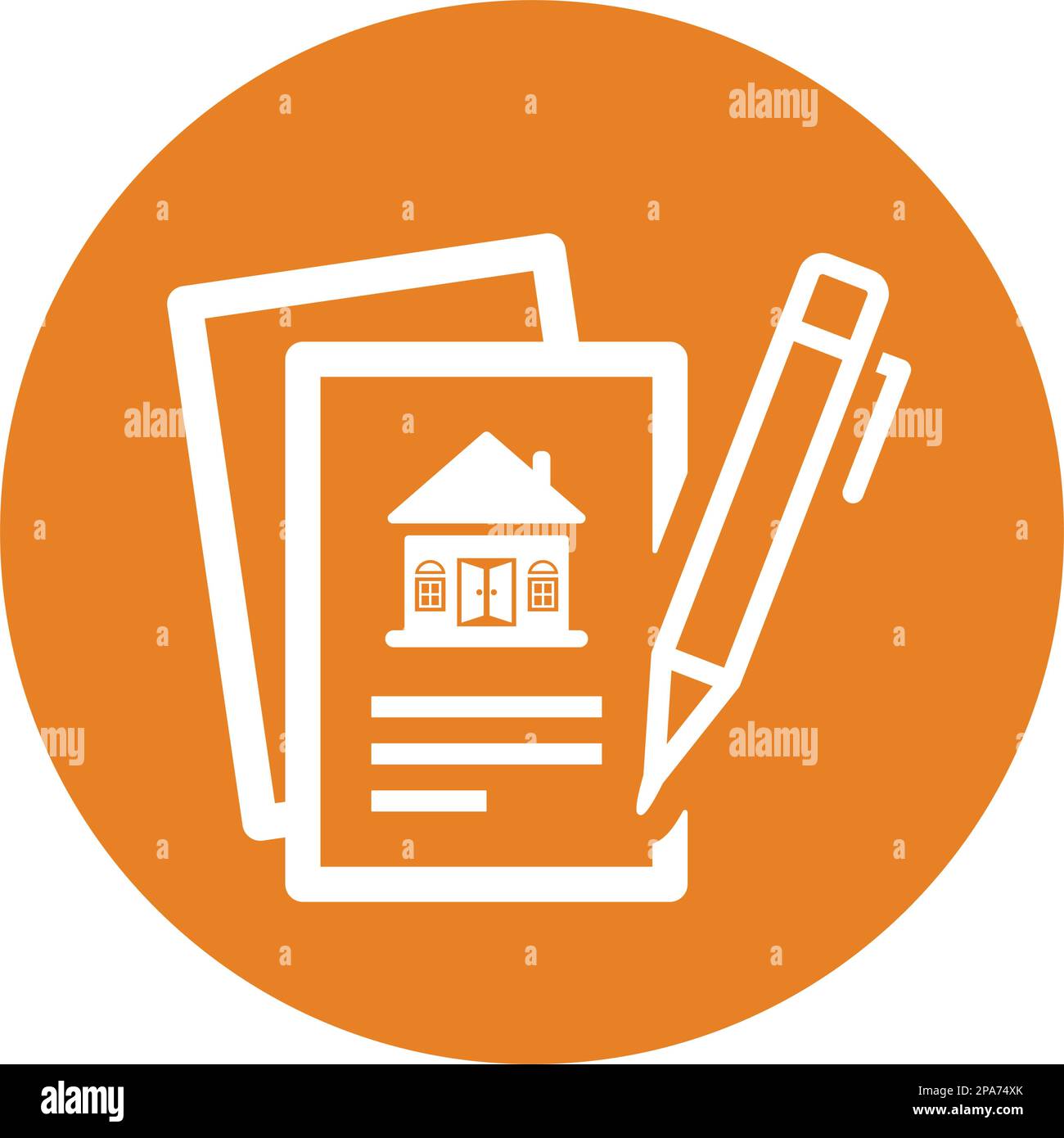 Real estate contract sign hi-res stock photography and images - Alamy