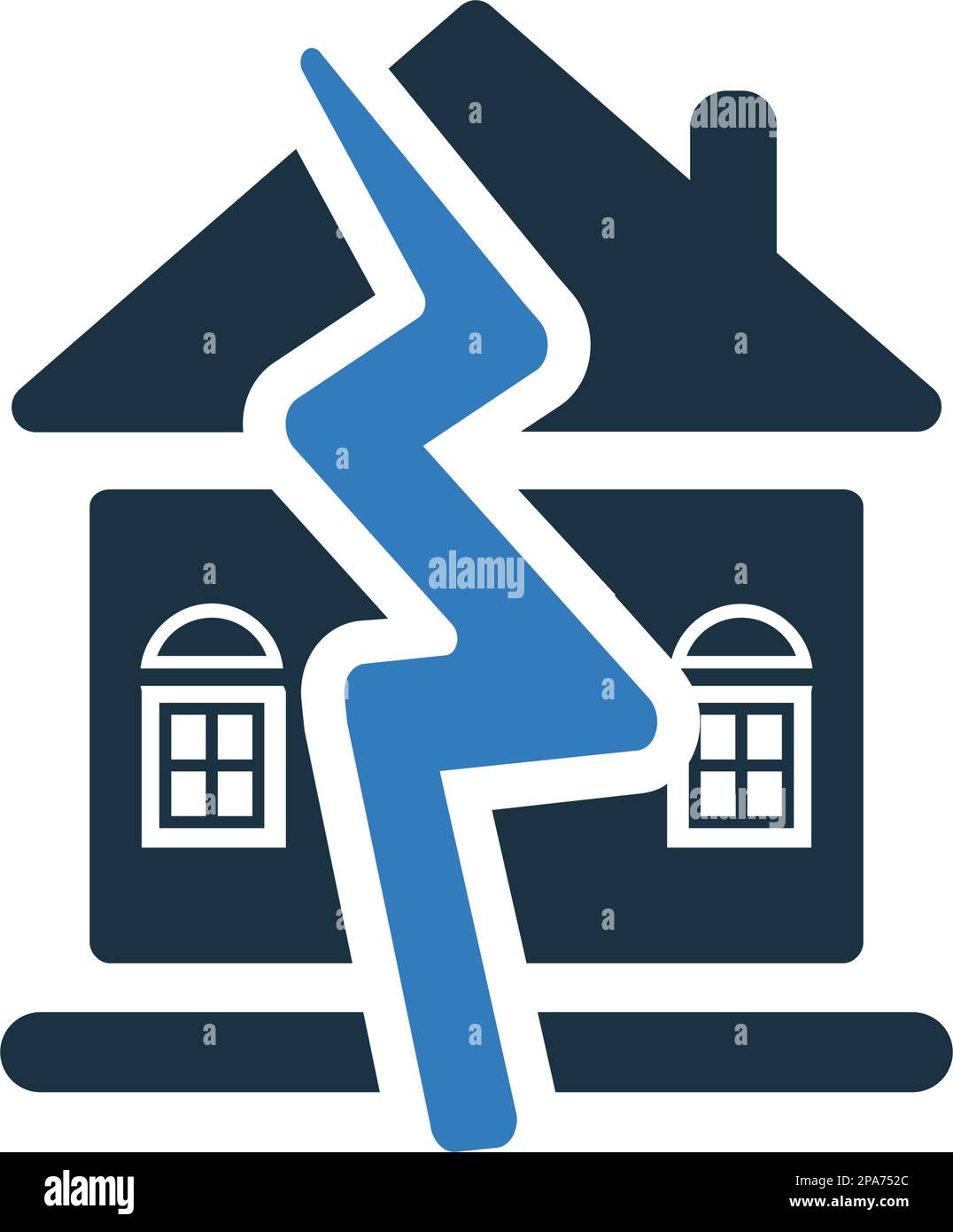 Broken building Stock Vector Images Alamy