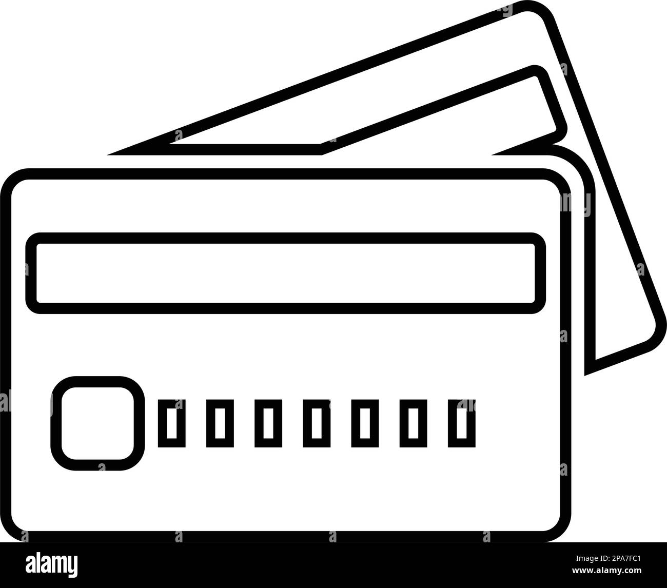 Credit card icon - Vector EPS file. Perfect use for print media, web ...