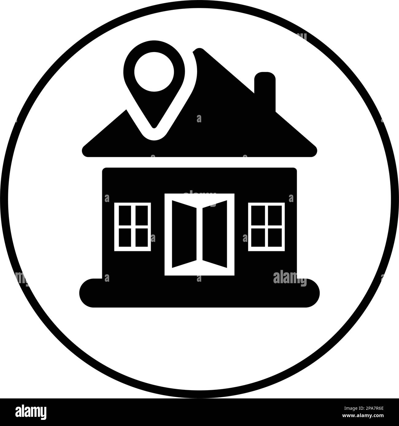 Home, house, location icon. Beautiful design and fully editable vector