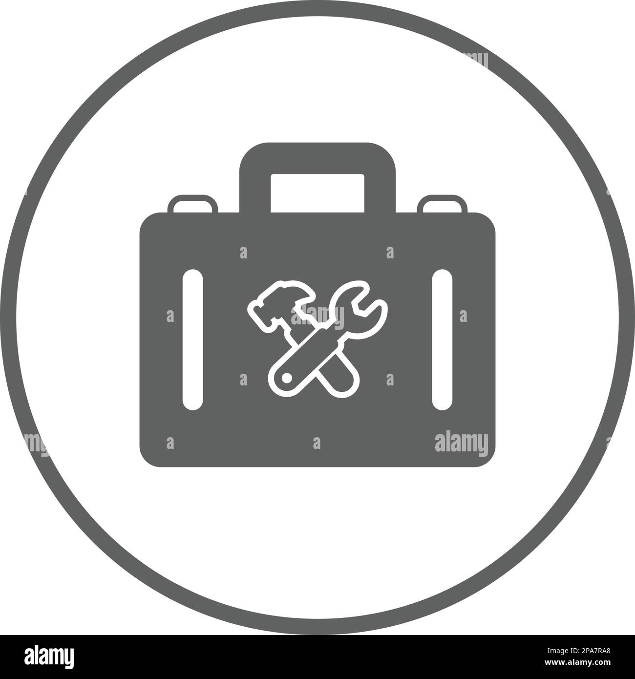 Hardware, toolbox icon. Perfect for use in designing and developing