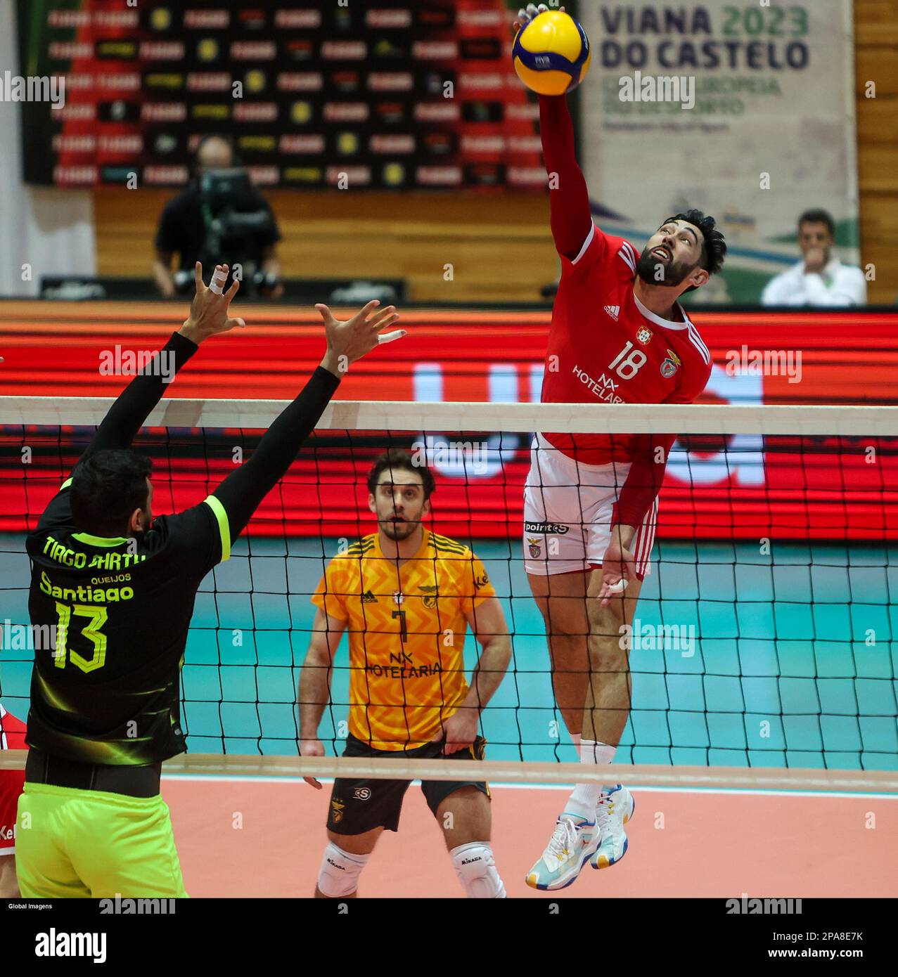 Viana do Castelo, 03/11/2023 Sport Lisboa e Benfica received Sporting