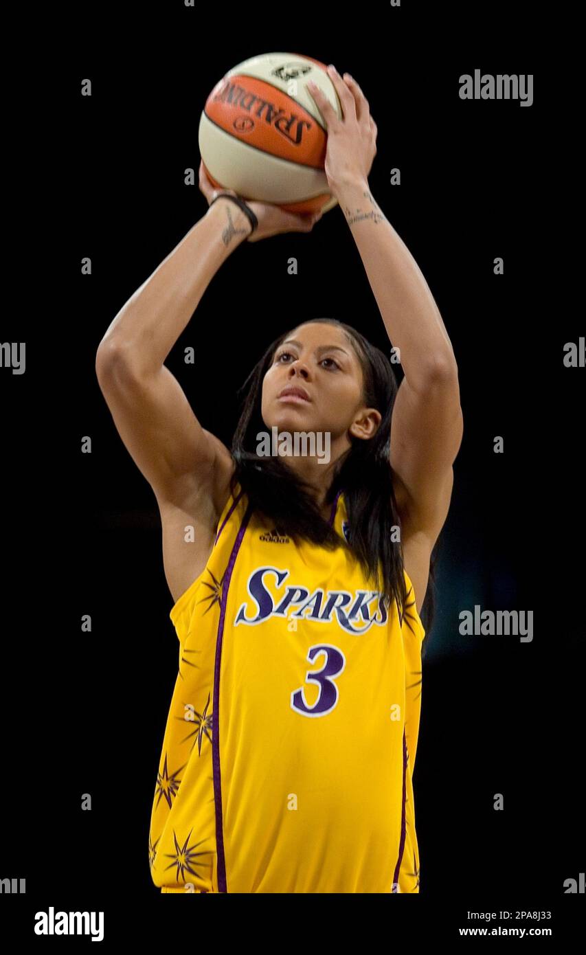 Candace Parker of the Los Angeles Sparks poses for a portrait