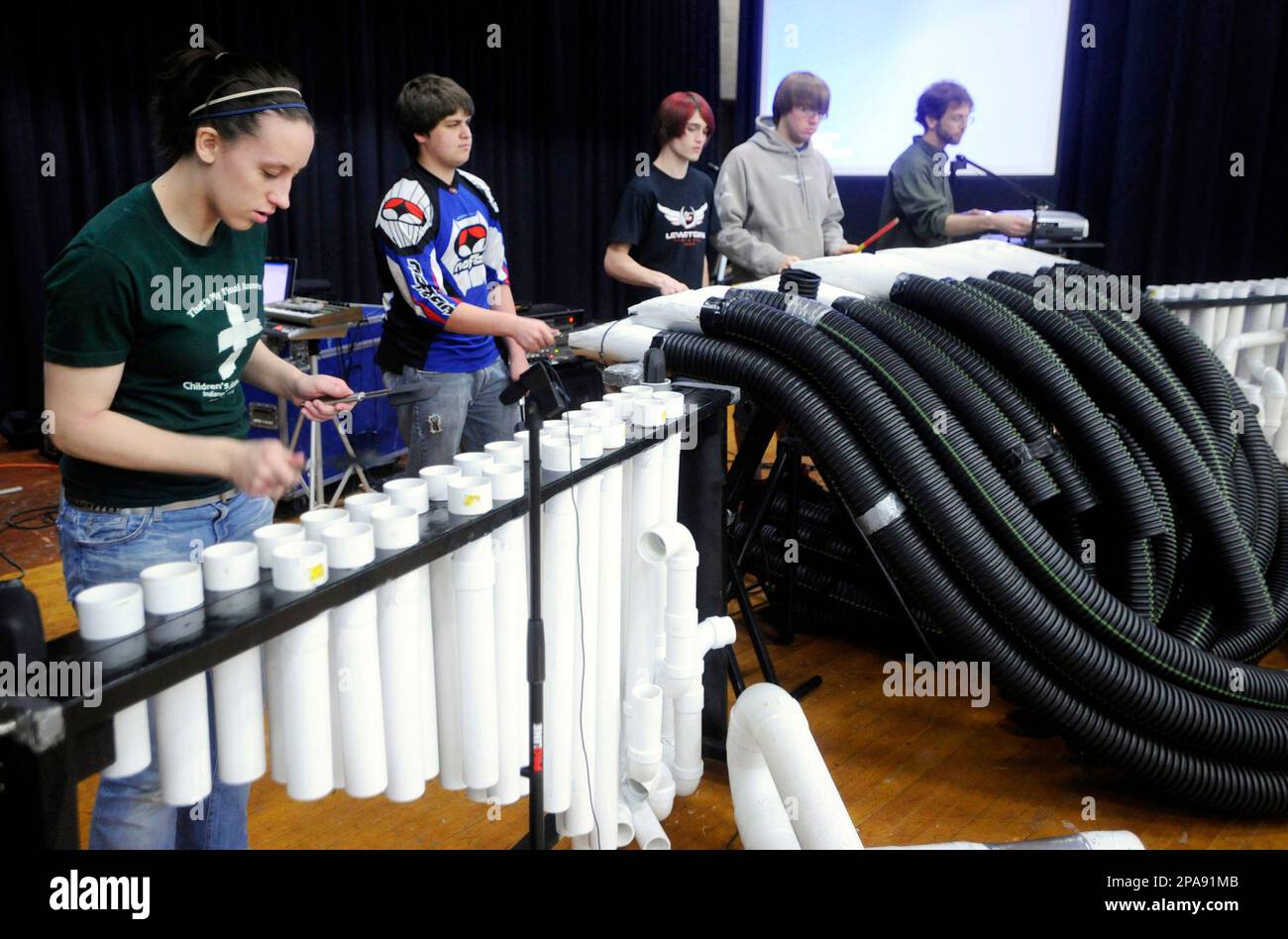 Blue man group 2024 pvc pipe instrument