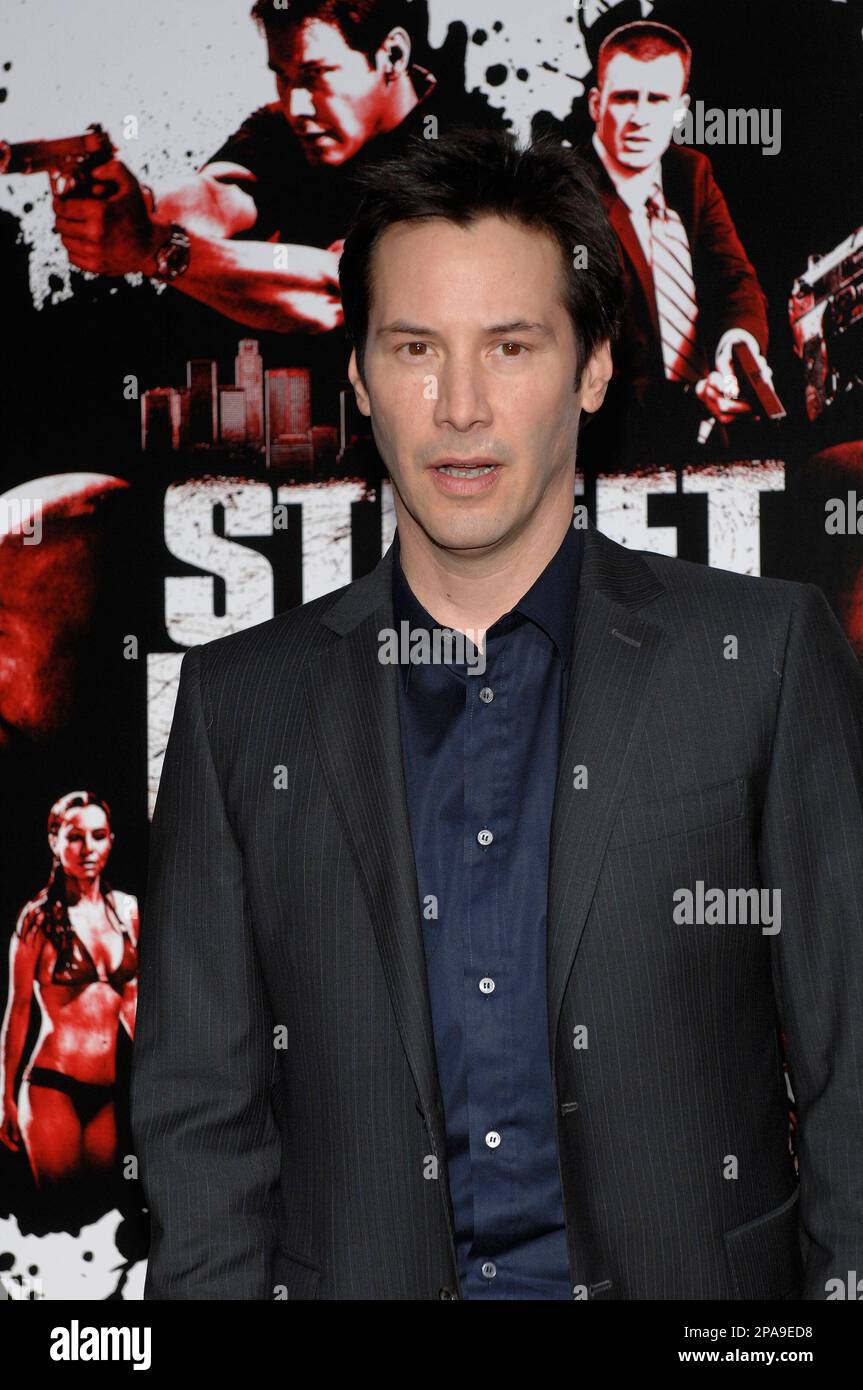 Cast member Keanu Reeves attends the premiere of 