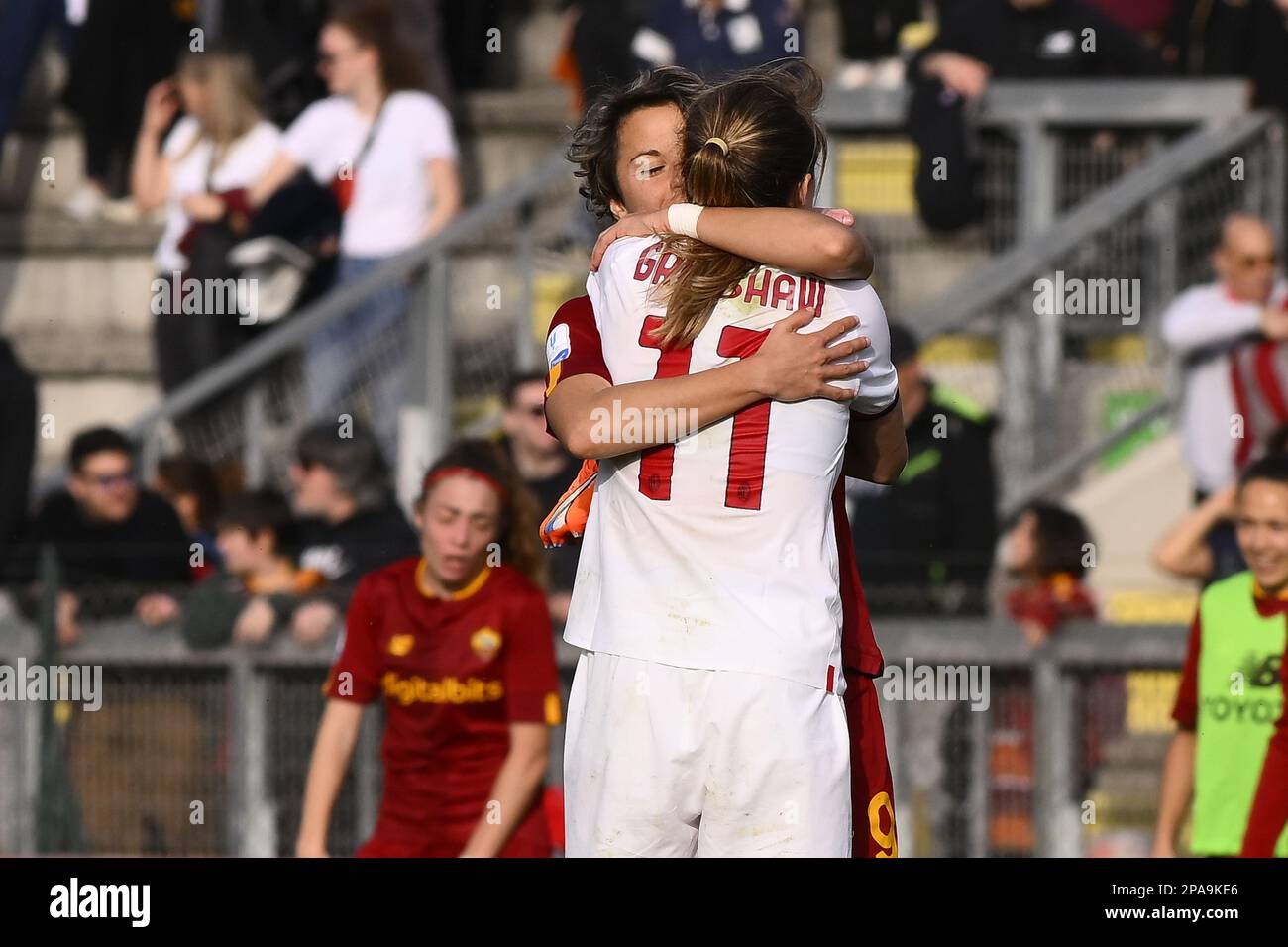 Christy Grimshaw (AC Milan) during AC Milan vs ACF Fiorentina femminile,  Italian football Serie A Women mat - Photo .LiveMedia/Francesco Scaccianoce  Stock Photo - Alamy