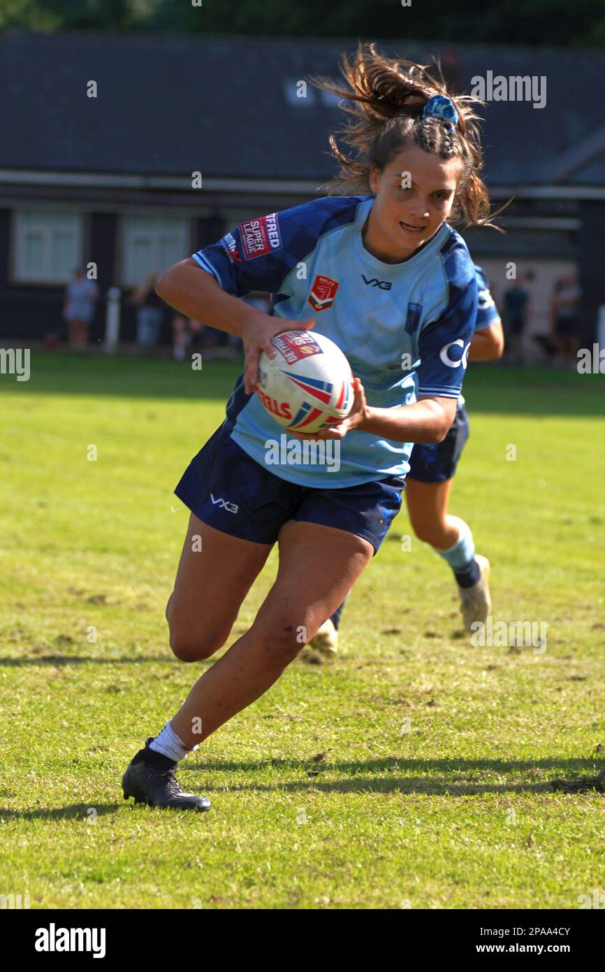 Bryonie King, Welsh Rugby player Stock Photo Alamy