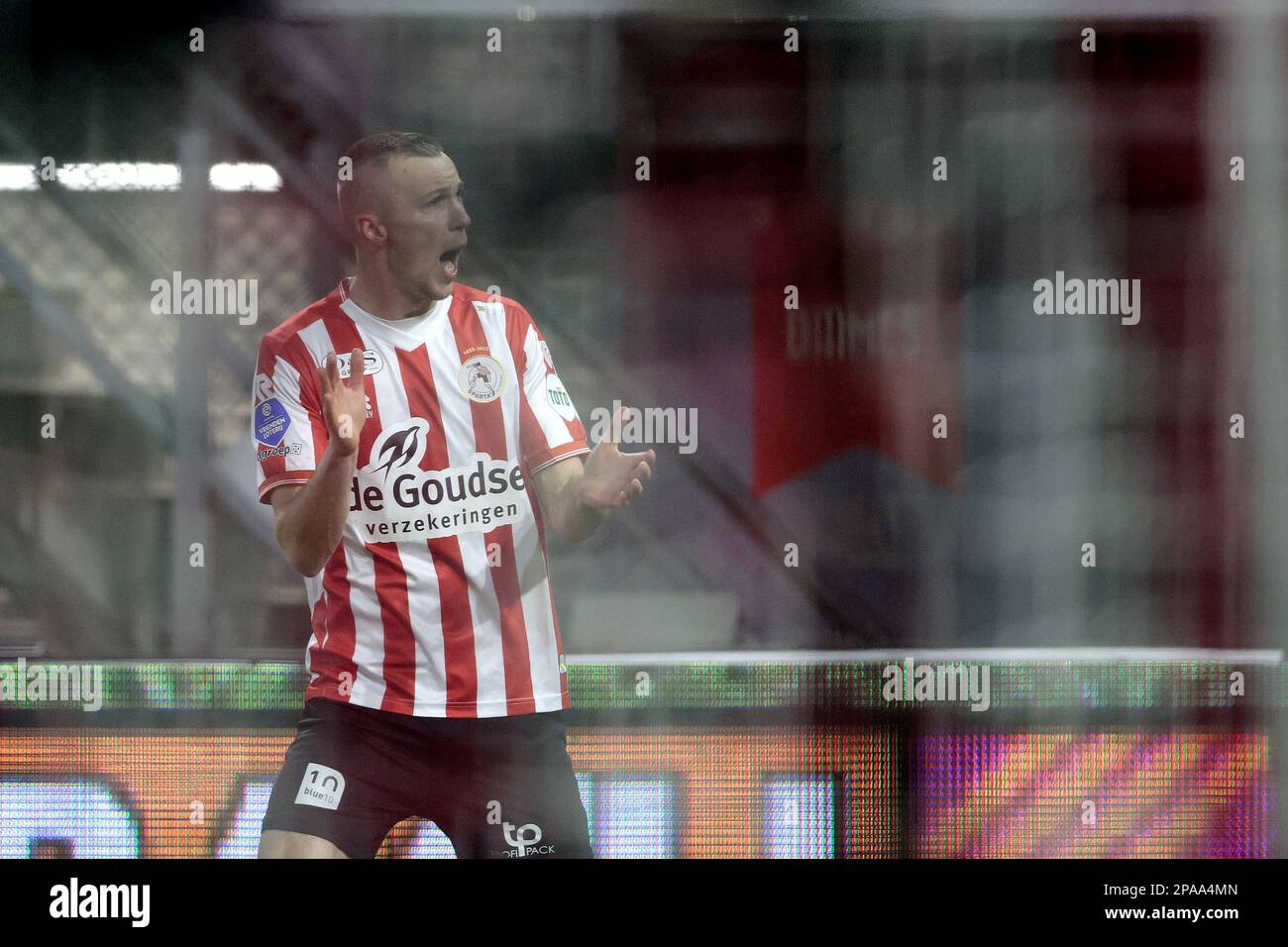 ROTTERDAM Arno Verschueren of Sparta Rotterdam celebrates the 11