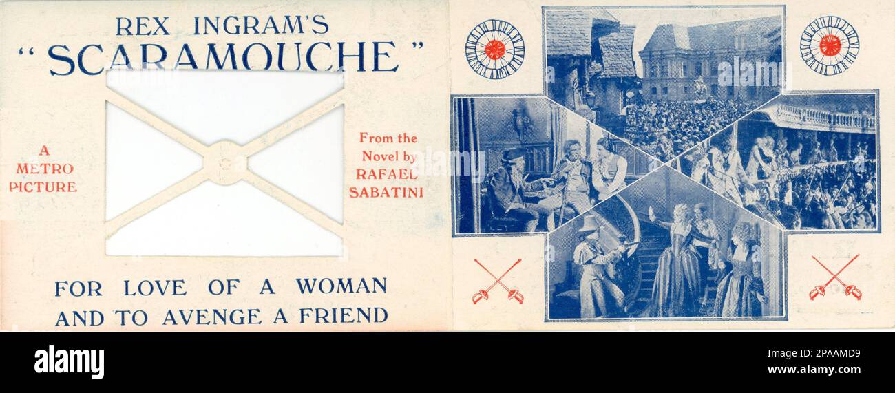 ALICE TERRY RAMON NOVARRO and LEWIS STONE in SCARAMOUCHE 1923 director ...