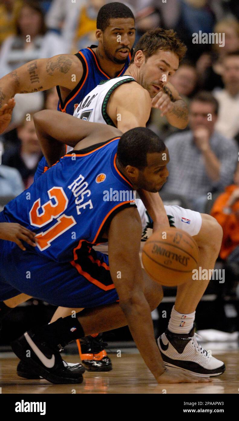New York Knicks Game-Used Wilson Basketball vs. Los Angeles