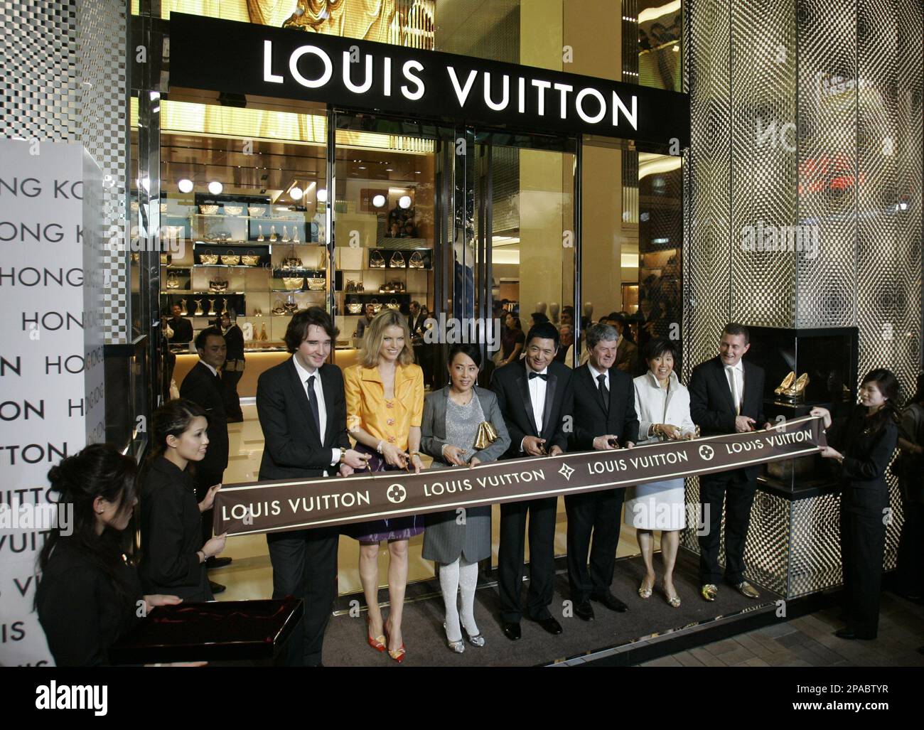 Yves Carcelle, Chairman and CEO of Louis Vuitton, is seen during the  opening ceremony of the Louis Vuitton flagship store at the Chengdu Yanlord  Landm Stock Photo - Alamy