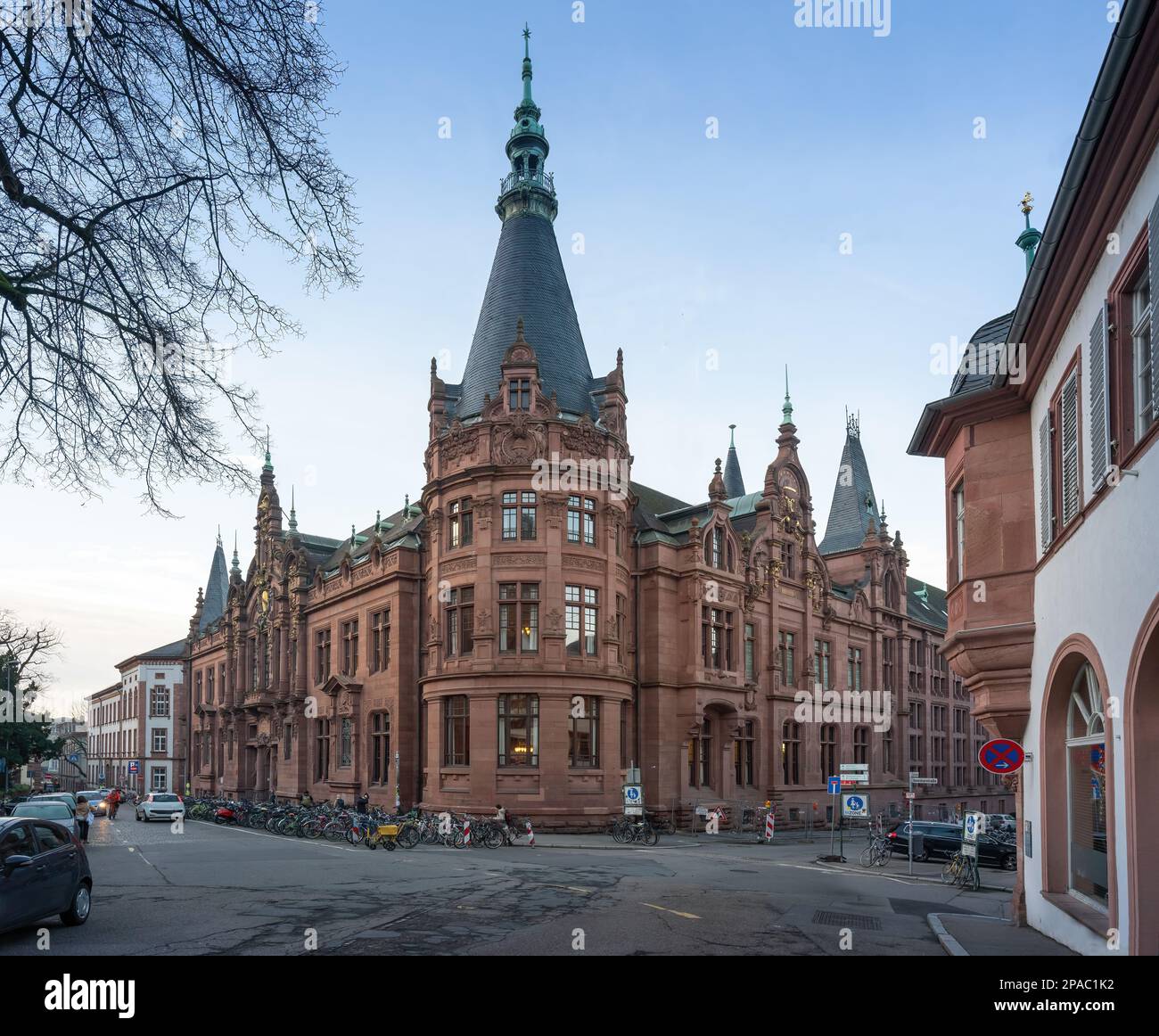 Heidelberg University Library - Heidelberg, Germany Stock Photo