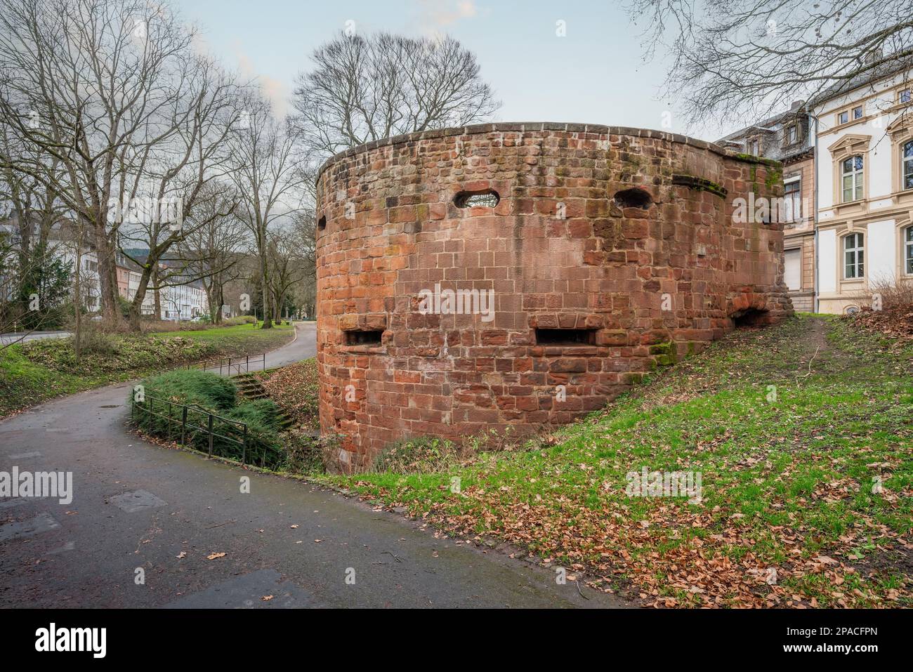 Bastion Sudallee - Trier, Germany Stock Photo