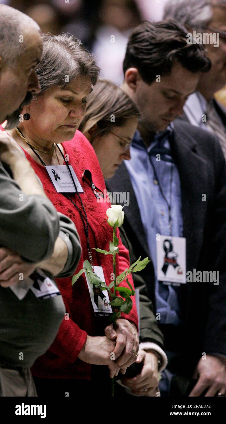 Family members of the five Northern Illinois University students who