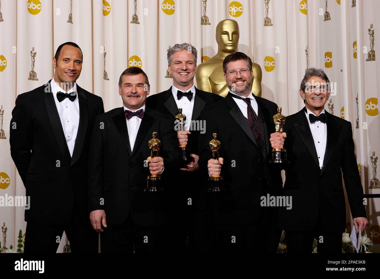 Michael Fink, Bill Westenhofer, Ben Morris and Trevor Wood pose with ...