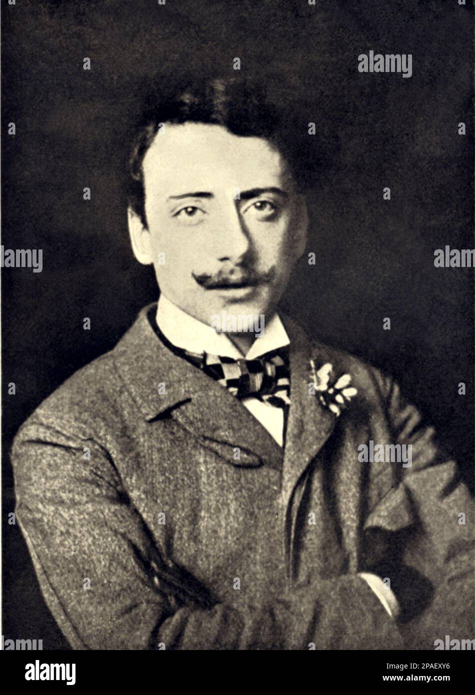 1885 ca, ITALY : A rare photo of italian poet , politician and writer ...